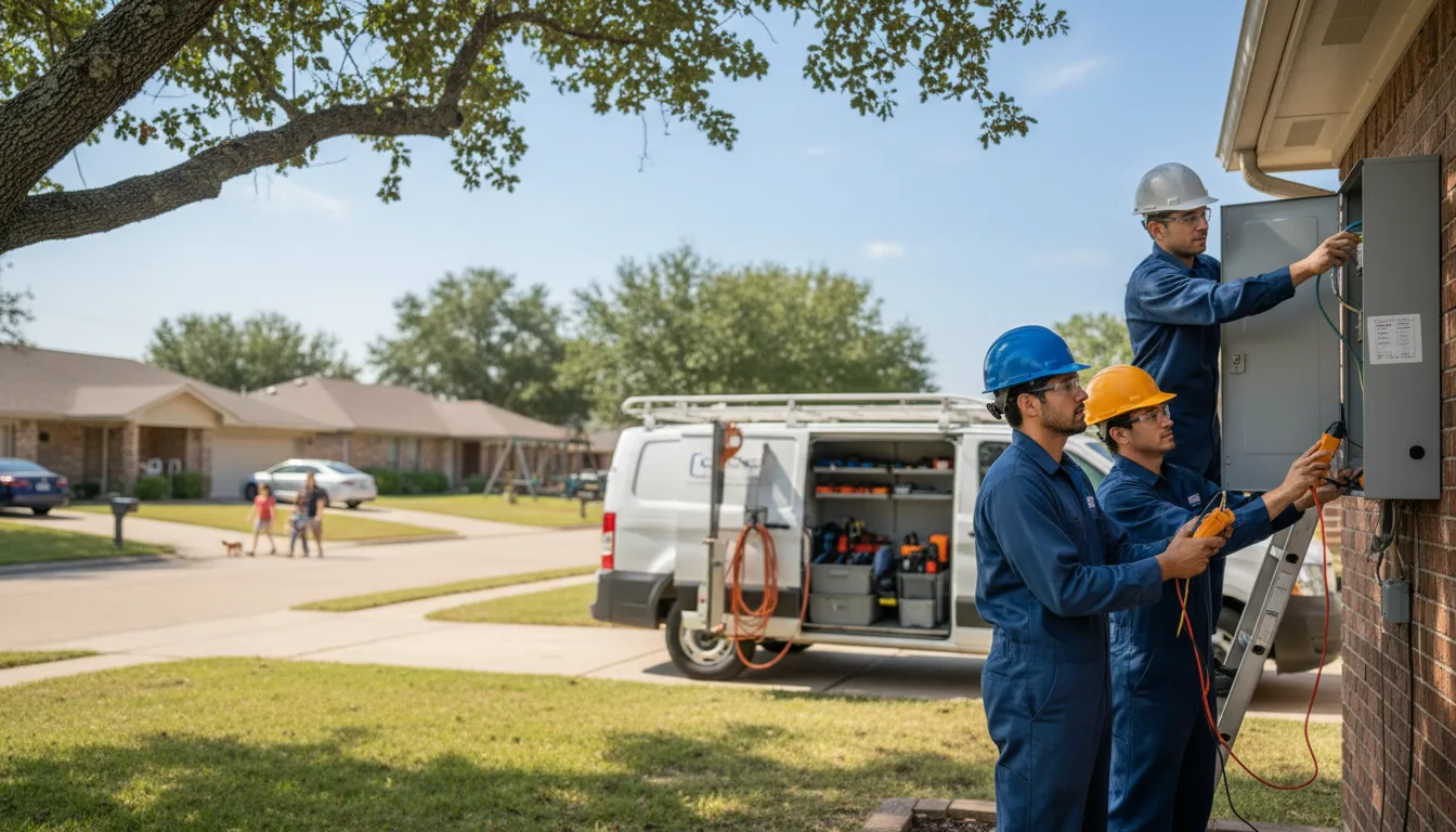 Certified electrician providing emergency electrical services in Waldo, KS